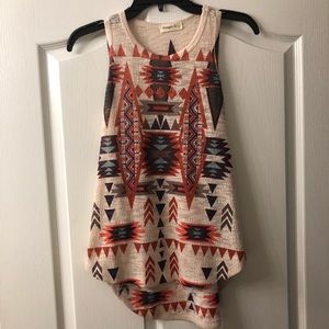 Aztec tank top